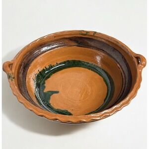 Cazuela De Barro 11.5" Casserole‎ Dish Lead Free Mexican Clay Pottery Pot